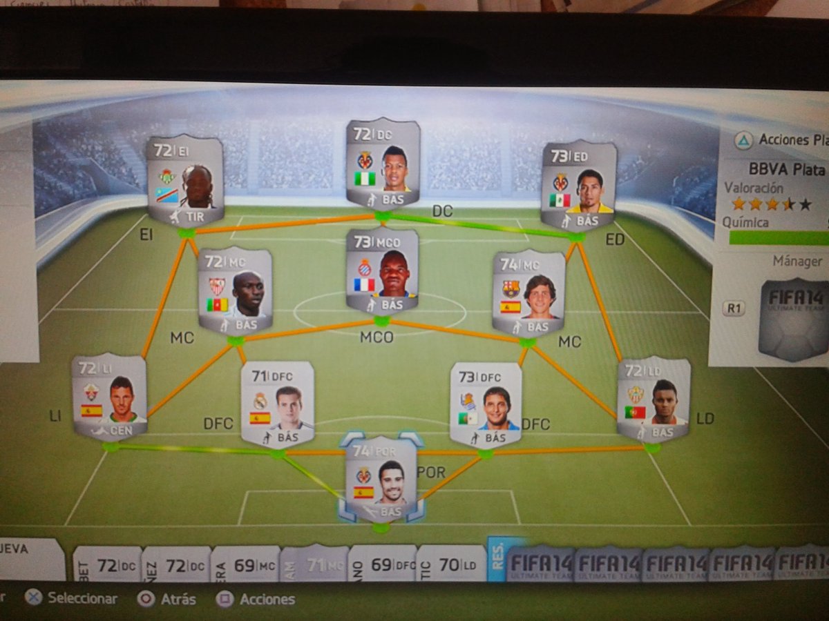 FutRamz's tweet photo. 24 de noviembre de 2013 - FIFA 14 en mi cuenta Platas Liga BBVA

¿Cuantos jugadores reconoceis? https://t.co/UF5KxPoN5V