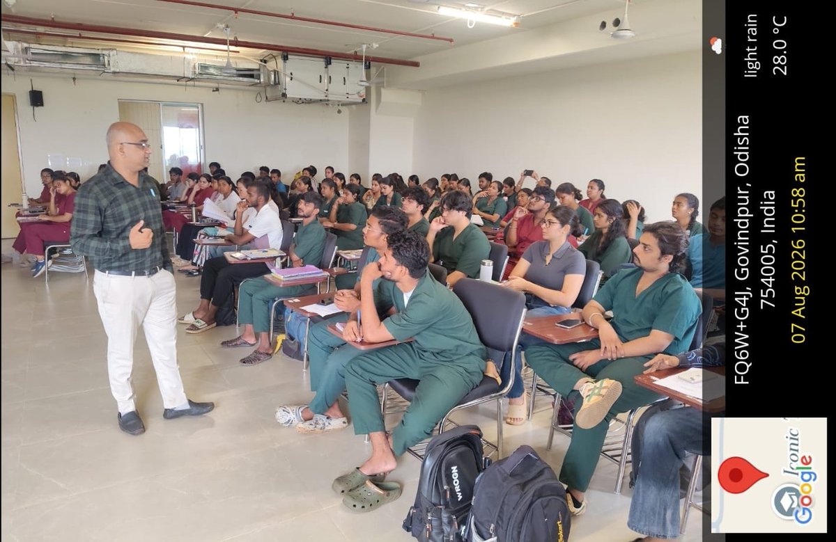 FHW_SSU's tweet photo. 🚫 Say NO to ragging. YES to respect. 🤝

Sri Sri University’s Anti-Ragging Squad conducted an Anti-Ragging Awareness Session focusing on University’s Anti-Ragging Policy, UGC Regulations &amp; a safe, inclusive campus.

#SriSriUniversity #AntiRagging #SafeCampus #UGCAntiRagging https://t.co/2FpsAgqBfz