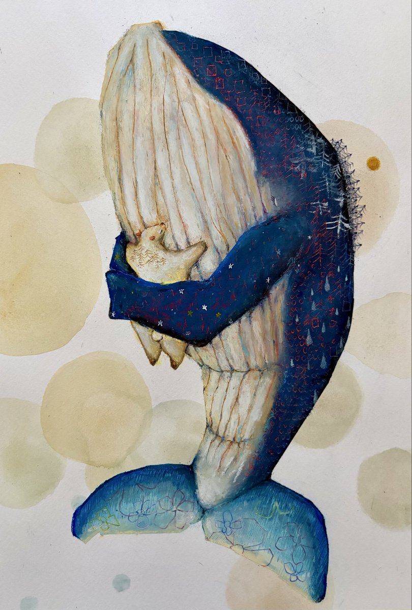 tear_monster15's tweet photo. Moving forest - polar bear & whale
うごく森 - しろくまとくじら
よりよく いきたい
https://t.co/EHqgKCLSrc
#movingforest
✳︎アニメ✳︎
#どんぐりかめん
YouTubeにて配信中♪
https:/www.youtube.com@dongurikamen
#クレヨン画 https://t.co/cLHRGZta0F
