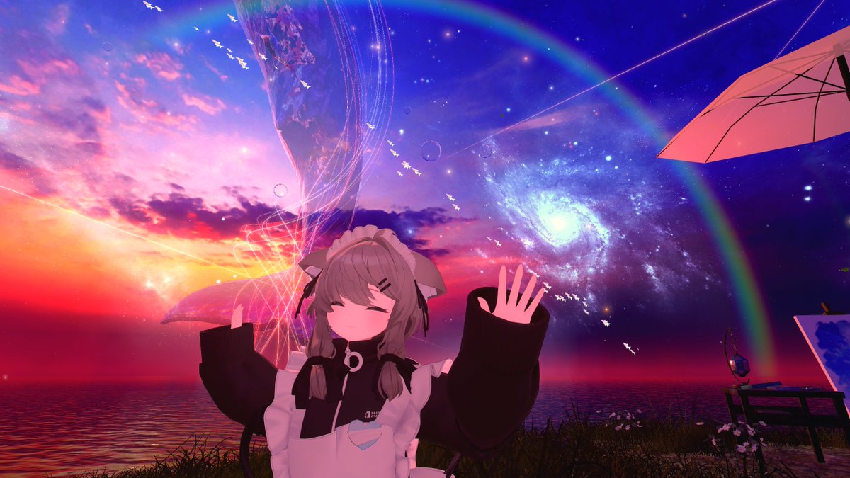 Hisagi719's tweet photo. 可愛い真冬ちゃんを撮ろうとしていたら
趣向が変わっていた
#VRChat https://t.co/x61C321fiX