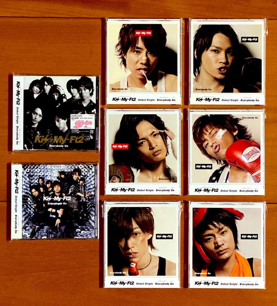 本日で発売から15年！！！ 2011年8月10日 発売 【Everybody Go/Kis-My