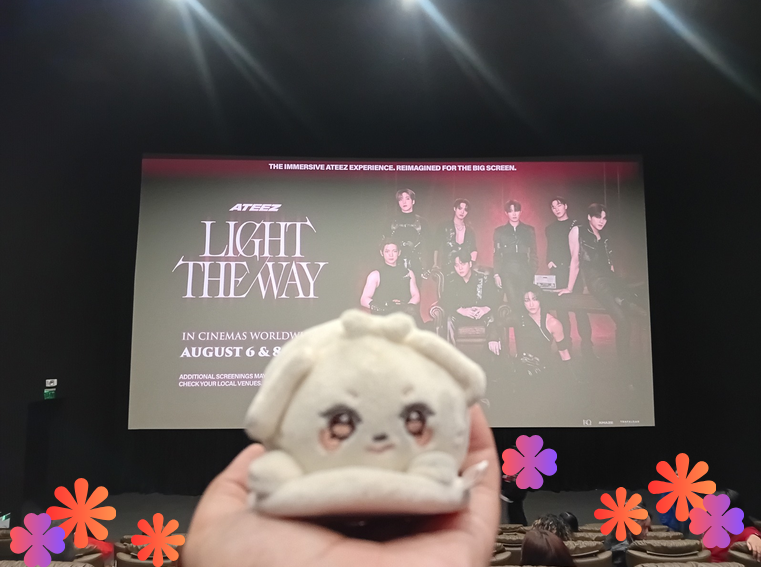 melaikick's tweet photo. it was great getting to experience ateez light the way again... yeosang, as always, is ridiculously pretty. thank you @ATZ_Manila for another meaningful event for atiny, and thank you to everyone who took home my silly little popcorn hehetmons. hallo @fixOnYu and @aur3li_sse! https://t.co/RiKOZr5SIP