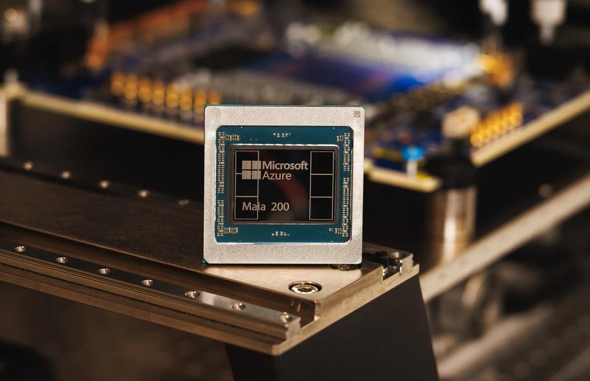 DecodedNewsHQ's tweet photo. Microsoft is preparing its NEXT-GENERATION AI chip as the battle to break Nvidia’s dominance intensifies. The Maia 300 could be unveiled as early as September, with Microsoft reportedly aiming to eventually manufacture more than 1 million units as it expands its own AI infrastructure.