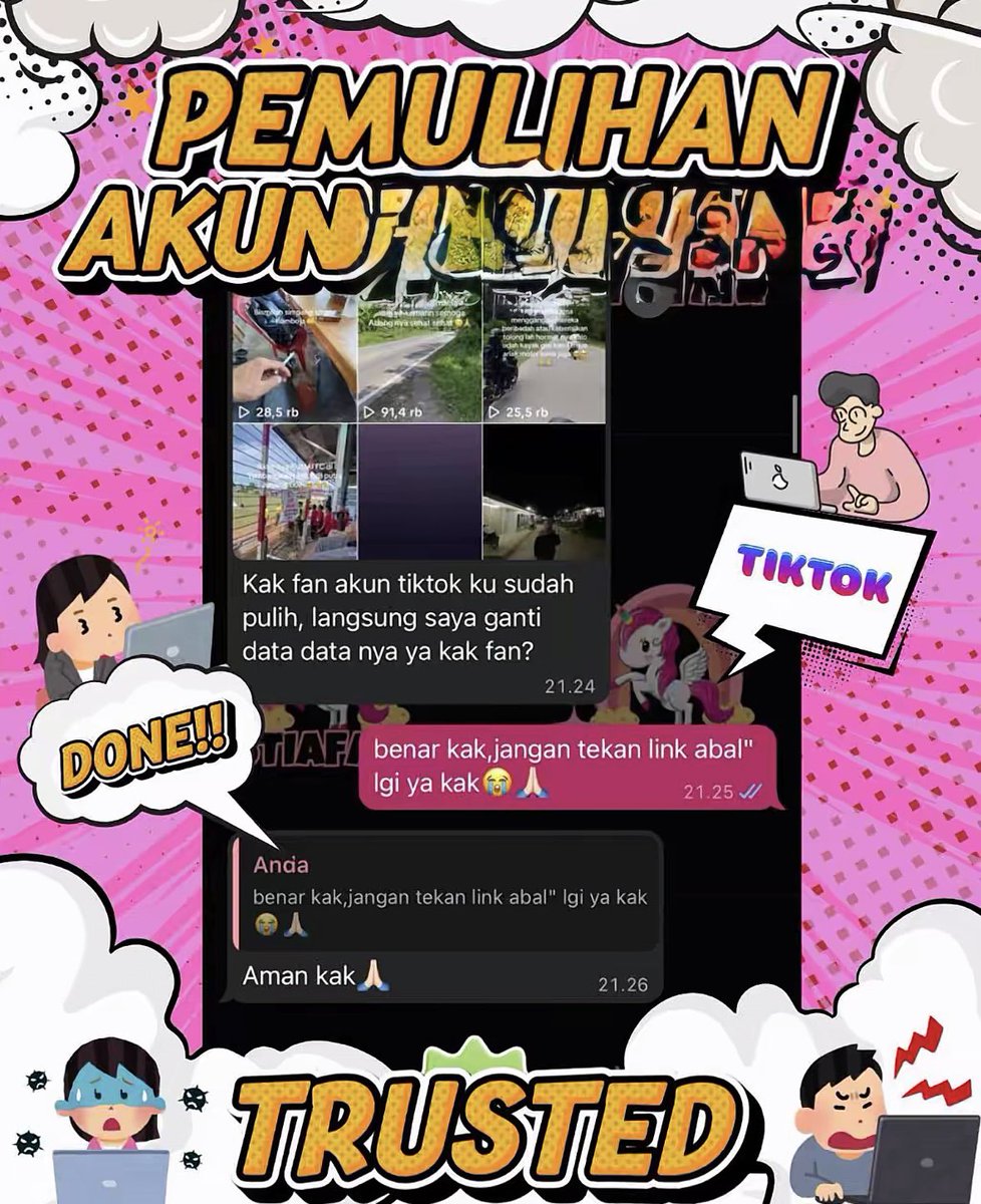 melshiney's tweet photo. WTS ALL JASA

✍️JASA HAPUS AKUN 
✅JASA PULIHKAN AKUN &amp; PEMULIHAN AKUN LUPA PASWORD/KE HACK
✍️LACAK LOKASI
✅SADAP WA/IG
✍️UNSUS/UNBAN
✅JASA LACAK HP HILANG BY NO HP/IMEI
✍️JASA HACK(EMAIL,Instagram,Whatsapp,TWITER/X, FB,TIKTOK,LINE )

❗️Hubungi Aku Di Bio Profil https://t.co/Nyy1Wofc3m
