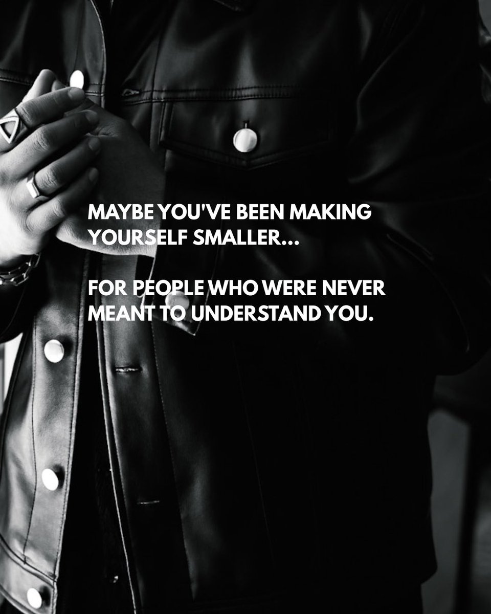 TheVLuisProject's tweet photo. For a long time, I thought I needed to become easier to understand.
To explain myself better.
To narrow my interests.
To make my work easier to categorize.
Then I realized...

The people who needed me to make sense were usually the same people trying to put me in a box. https://t.co/EbZ9L7WAuW