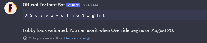 Loolo_WRLD's tweet photo. LOBBY HACKS OF PERFECTORDER AND TAKEYOURHEART HAVE BEEN DISABLED ‼️

However, one was discovered shortly before that...FNAF??? 👀👀👀 https://t.co/dRM8tcUzc1