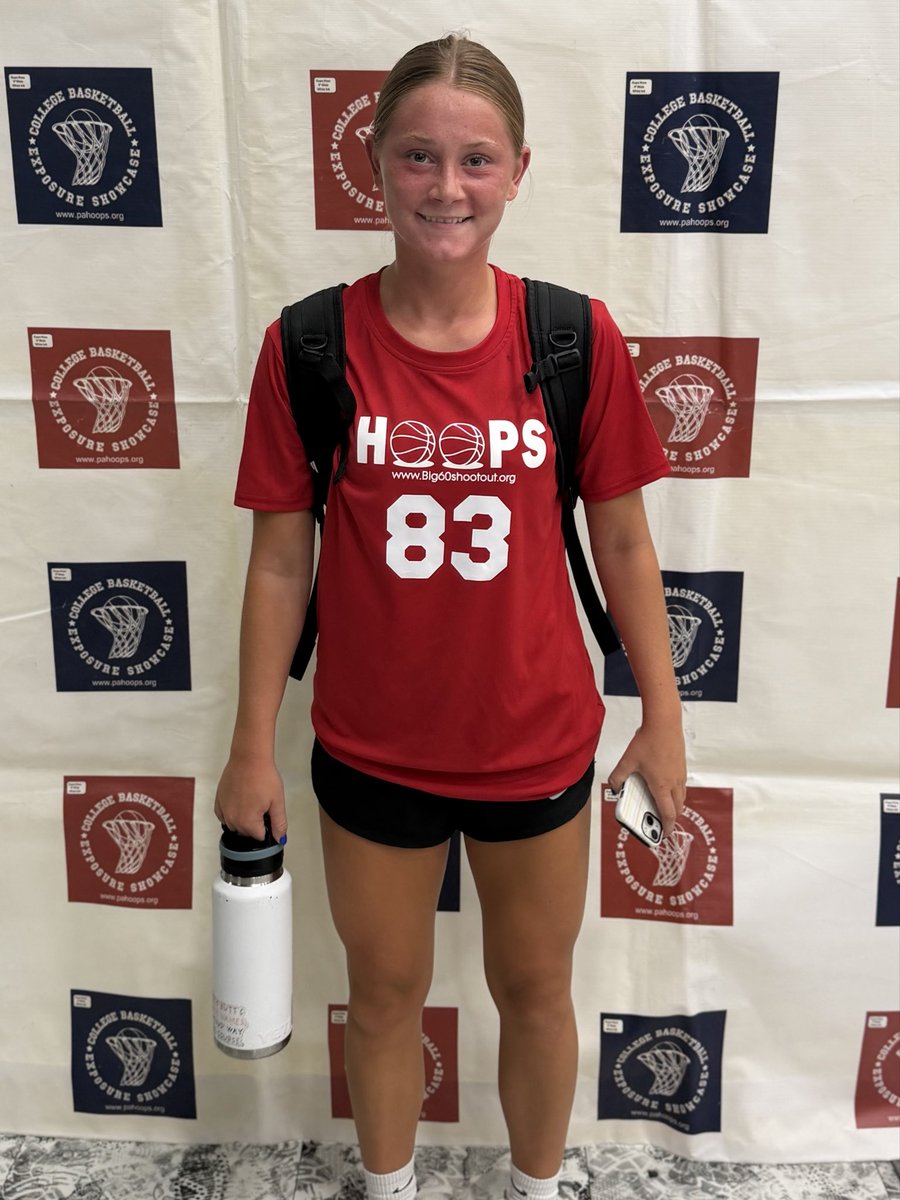 big60shootout's tweet photo. Game MVP Alert!

Jillian Flowers (#83, Team Red) | Warwick | Class of 2029

Congrats to Jillian on being recognized by our staff as the MVP of her game at the Big 60 Individual College Exposure Showcase. https://t.co/Jfc9gJNE1m