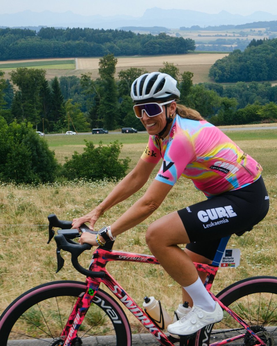 TheRoute_CL's tweet photo. Michelle Sharland 🇨🇭🇿🇦
🏅The Route in partnership with @VeloViewer Finisher

Michelle joined our team with a goal of taking on the TDFFAZ alongside an inspiring group of women, and she’s done exactly that!  Michelle has also become our Route Record Individual Fundraiser! 🥳 https://t.co/Au0PwVfq55