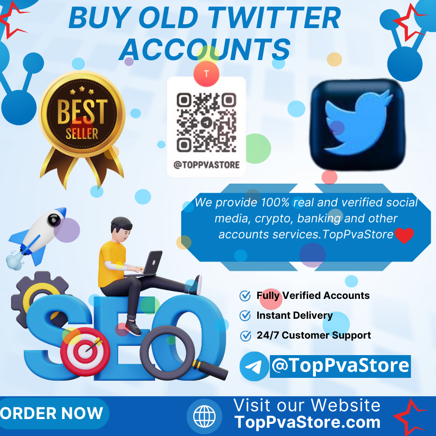 TopPvaStore1's tweet photo. Buy Old Twitter Accounts

Email:toppvastore@gmail.com
WhatsApp:+1 (346) 204-9095
Telegram: @TopPvaStore

https://t.co/J2u2YjC83d
#buyoldtwiteraccounts,#seo,#linkedin,#socialmedia,#seoservice,#usaaccounts,#digitalmarketer https://t.co/iQ5VENVpLd