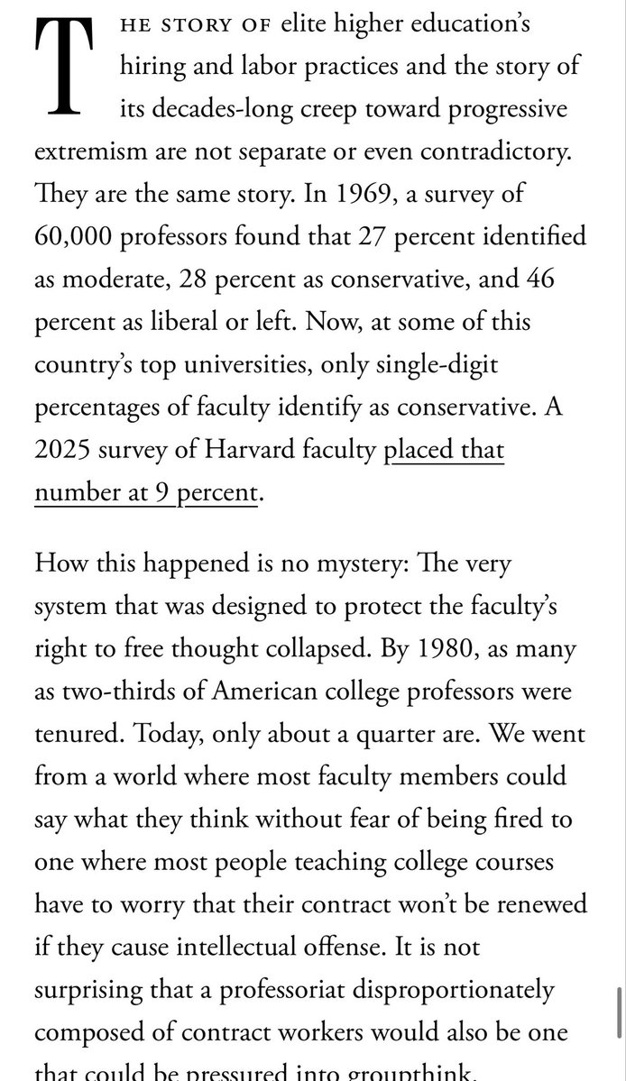 shellenberger's tweet photo. This is a masterpiece that will be read decades from now to understand how racist radical leftists (“progressives”) destroyed American universities. Power-mad radical administrators mau-maued cowardly adjuncts and tenured faculty alike. Bravo @Tyler_A_Harper https://t.co/tK72QiY5uM