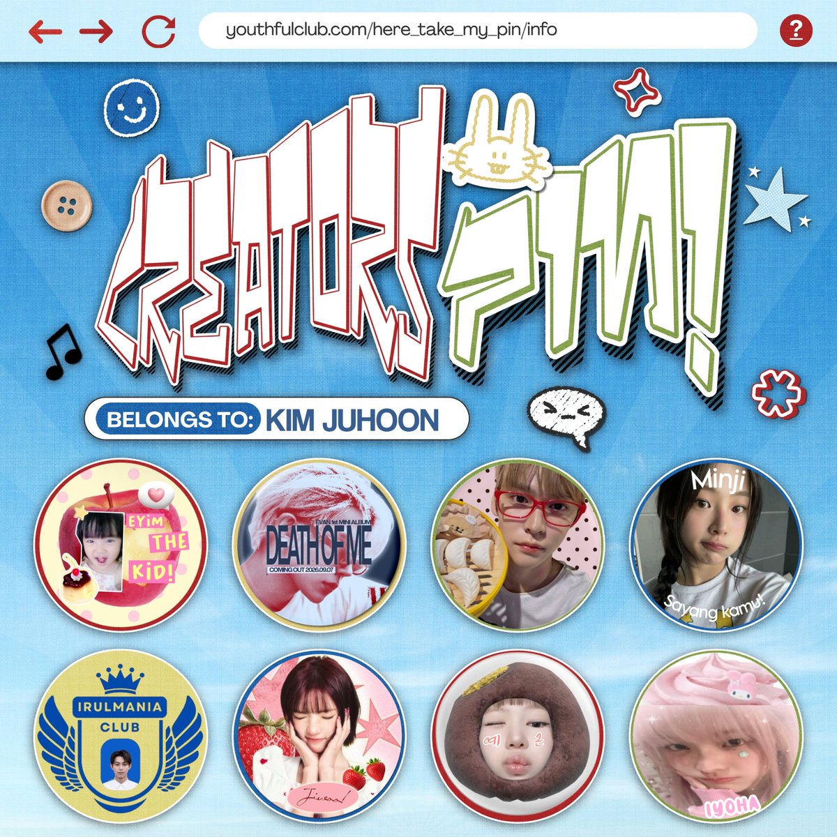 CreatorJuhoon's tweet photo. @youthfulclub 47/47 is complete! ☆ https://t.co/enw5N1Ju4w