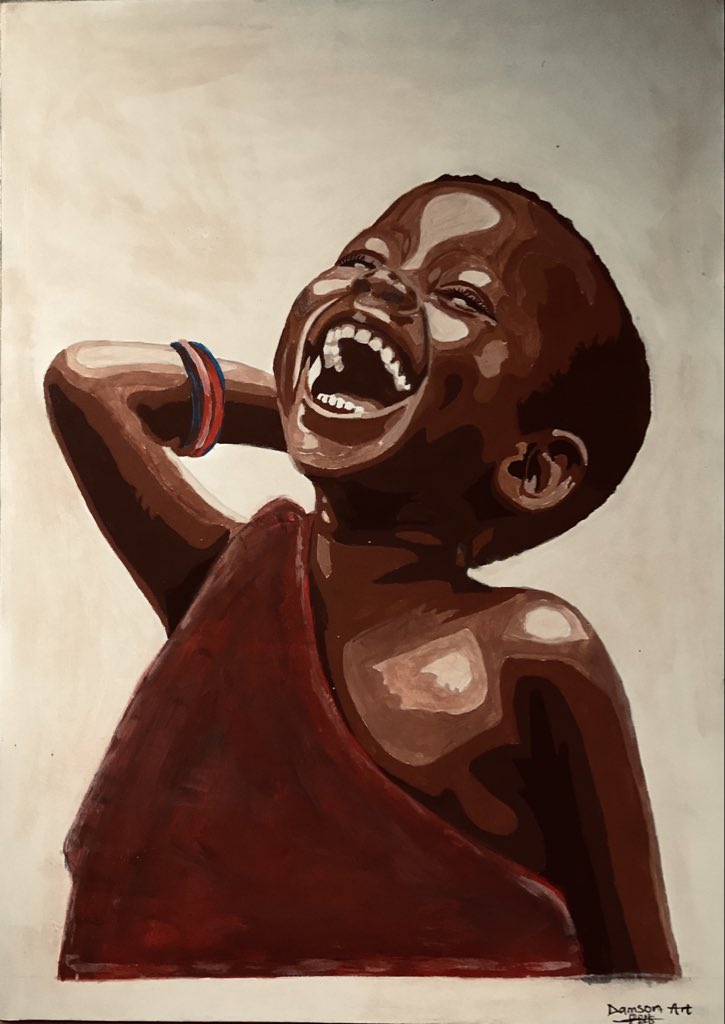 damsongallery's tweet photo. AFRICAN CHILD painted by “DAMSON ART” 🎨
#art #damsongallery #ArtistOnX #artwork #MakeItCount #paintings #14August https://t.co/9GnzFcvKMe