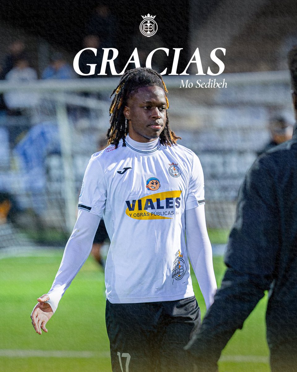 UBConquense's tweet photo. La UB Conquense y Mo Sedibeh han alcanzado un acuerdo para la rescisión de su contrato.

Desde el club queremos desear a Mo la mayor de las suertes en su futuro, tanto personal como profesional.

¡Muchas gracias y mucha suerte, Mo! 🤍🖤

#SomosCuenca https://t.co/GvI5DOvvDt