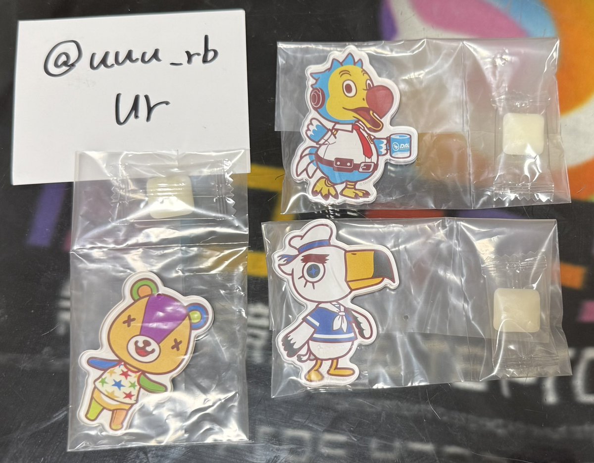 uuu_rb's tweet photo. 【交換】どうぶつの森 キャラマグネッツ

(譲)ジョニー モーリー パッチ

(求)アポロ

都内お手渡しor郵送です。
よろしくお願いいたします！ https://t.co/a00mn06nOq