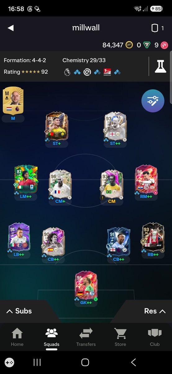 MorrisMor74009's tweet photo. This is my team fc26 ultimate team https://t.co/l0Vz51IUMA