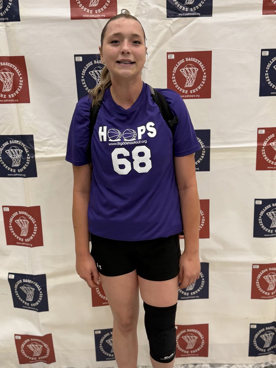 big60shootout's tweet photo. Game MVP Alert!

Audrey Gehring *2nd MVP* (#68, Team Purple) | Clear Spring | Class of 2028

Congrats to Audrey on being recognized by our staff as the MVP of her game at the Big 60 Individual College Exposure Showcase. https://t.co/EsEK6H68jp
