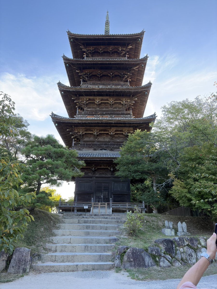 EmpireoBritain's tweet photo. 人生初の五重塔！！
旅行はやっぱり楽しいものよ！
#五重塔 #旅行 #国分寺 #寺 https://t.co/vOWWTHvq3f