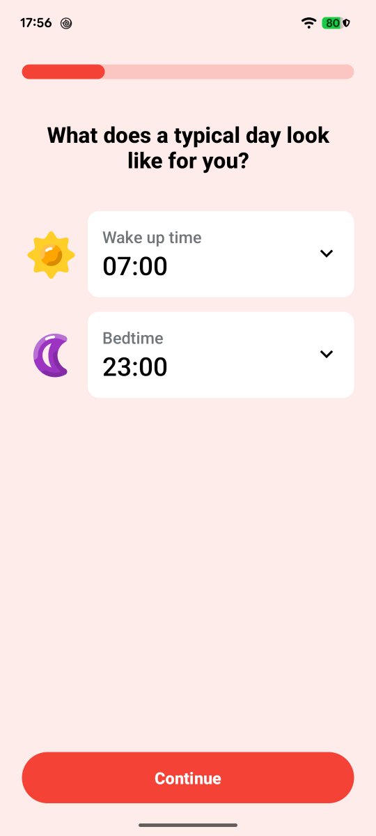 timetune's tweet photo. TimeTune 5.6 will include new onboarding screens 🚢

The app will gather a few data points to quickly create a schedule template

The goal is to get new users to experience the benefit of templates as soon as possible ✨ https://t.co/QJQVTkIQ1M