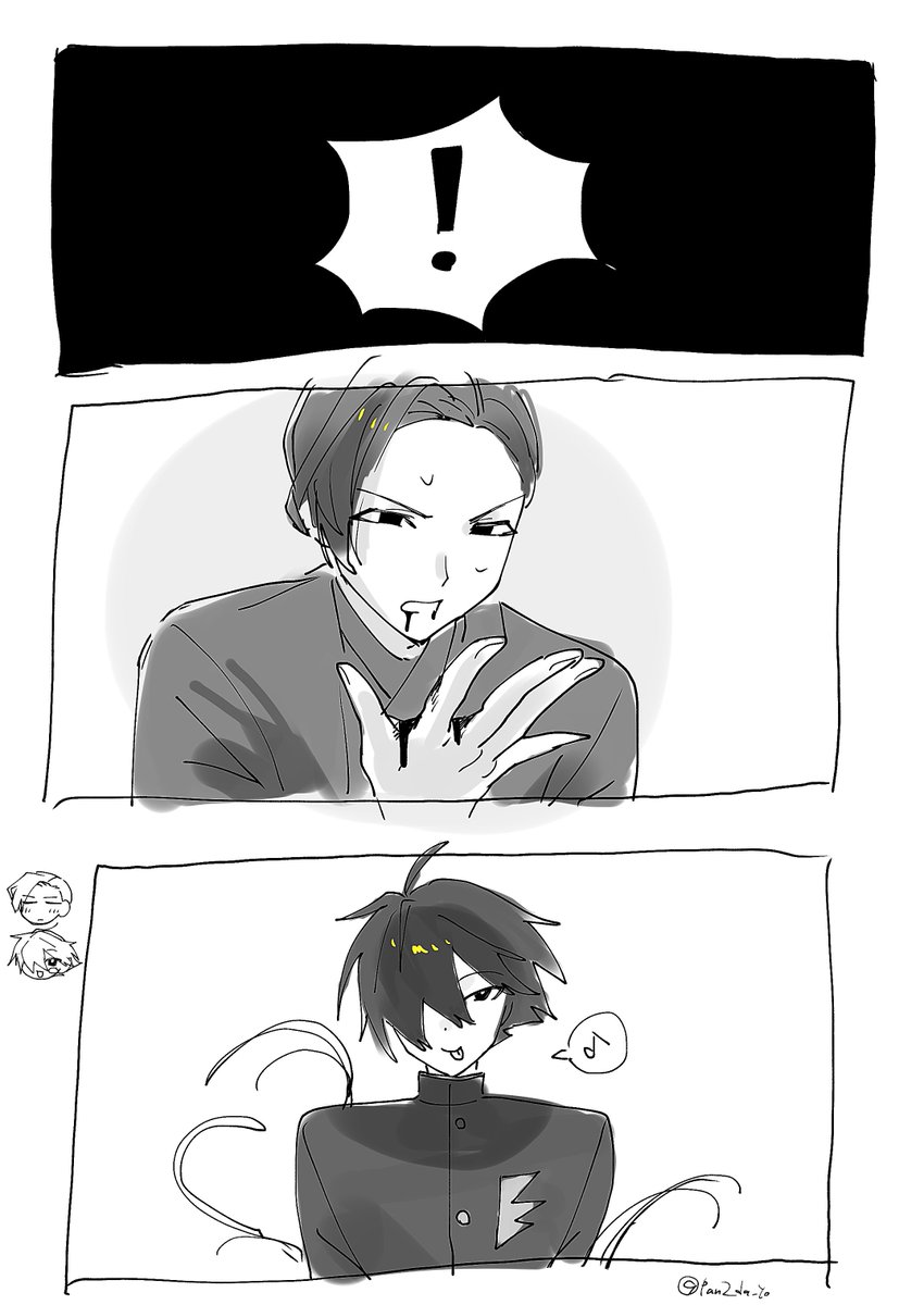 pan2da_yo's tweet photo. よみじゅろ𝑲𝑰𝑺𝑺らくがき https://t.co/Awdcm5NRMM