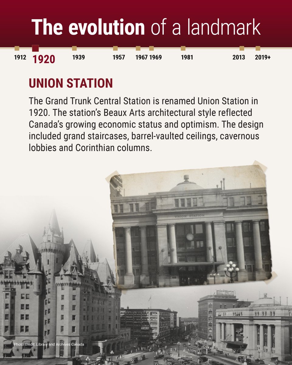 SenateCA's tweet photo. 🏛️Before it became home to the Senate of Canada, this landmark served as Ottawa’s central railway station.
As Ottawa celebrates 200 years, explore how the Senate of Canada Building has evolved alongside the capital. 🍁
#SenCA #Ottawa200 https://t.co/0yGh0dSe5x