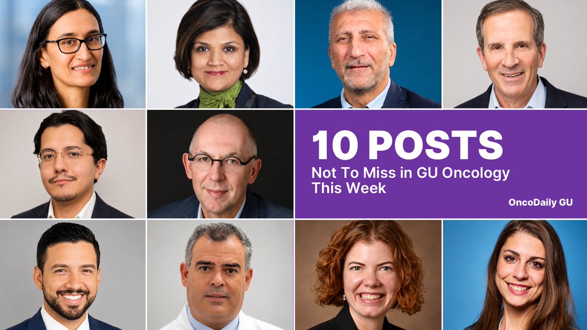 OncoDailyGU's tweet photo. 10 Must-Read Posts in GU Oncology This Week | First Week of August

This week’s selection covers:

• PSMAddition and ¹⁷⁷Lu-PSMA-617 in PSMA+ mHSPC
• MR-guided adaptive SBRT to the prostate bed
• Early enfortumab vedotin rash as a potential response marker
• PSA nadir as a prognostic marker in mHSPC
• Conditional survival in metastatic RCC after first-line nivo/ipi
• Unmet needs in penile cancer
• Neoadjuvant immunotherapy in MIBC: PURE-01, NureCombo, SURE2
• Nicheverse and spatial transcriptomics in ccRCC
• Enzalutamide vs darolutamide doublet therapy in mHSPC
• EORTC 2238 DE-ESCALATE in mHSPC

@katy_beckermann @shilpaonc @fcounago @g_procopio_ @LuisMedinaMD @CMercinelli @nealshore @BertrandTOMBAL @ChrisWeeMD
@AmandaNizamMD @jamecancerdoc @MosheOrnsteinMD 

👉 https://t.co/BnCK4PaaT0

#GUOncology #OncoDaily