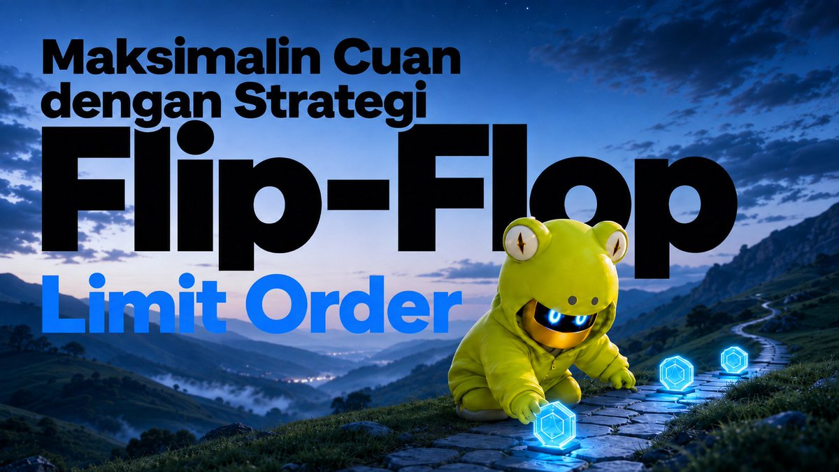 findocere's tweet photo. hal yang LP-er dan trader lakukan terus-terusan adalah: 

SOL → meme → SOL lagi, sama seperti lampu flip-flop

ini strategi gw maksimalin strategi evil panda + bonus stage dengan fitur limit order

kedua strategi itu manfaatin gerakan harga token meme yang di-flip-flop

ide simpelnya: maksimalin cuan pas token pullback, manfaatin turun-naiknya harga buat entry dan exit bertahap.

sebelum ngomongin range, gue jawab satu pertanyaan dulu: kenapa orang harus terus beli token ini?

tapi satu syaratnya: token meme-nya masih worth buat di-LP-in.

pilih token dengan kriteria:

→ market cap >$250K 
→ volume 24h >$1M 
→ global trading fee >30 SOL
→ top 10 holder <30%
→ dev holding 0%
→ sniper <15% 
→ insider <30% 
→ bundler <60%
→ mint authority disabled 
→ freeze atau blacklist authority disabled 
→ liquidity burned 100%

ingat, wallet bisa dipecah, metrik bisa berubah.

pilih pool dengan kriteria:
→ base fee sekitar 2% sampai 5% 
→ bin step sekitar 80 sampai 200 
→ rasio fee/TVL 24h tertinggi kalau bingung milih

FLIP: SOL → meme

di fase ini pakai strategi evil panda sembari token menunggu dip dengan indikator berikut:
→ harga nyentuh Supertrend 
→ RSI (2) di bawah 10 
→ MACD bar merahnya mulai menipis 
→ harga nyentuh lower Bollinger Band

begitu indikator di atas ketemu, pasang limit order untuk beli token meme di harga dip sembari menggunakan Ape-In untuk pakai strategi bonus stage.

kelebihan limit order:
harga swap lebih presisi dan dapat bonus dari fee pool

bonus stage bisa digunakan untuk farming fee bila harga token semakin jatuh.

FLOP: meme → SOL

Abis dapet token, inget tujuan awal untuk jual saat harga pull back bukan jadi bagholder.

di fase ini fokus untuk nyari area di mana peluang naik saat lagi rebounce jenuh alias overbought untuk exit

pasang limit order untuk jual meme token di harga saat sinyal exit berikut:

→ RSI (2) di atas 90 dan
→ plus harga nyentuh atau nembus upper Bollinger Band

atau

→ RSI (2) di atas 90 dan
→ Momentum MACD positif 
→ harga udah masuk area resistance kuat 

sebaiknya gunakan timeframe 5m untuk exit

harapannya saat harga naik lewat range, token gue balik jadi SOL nyicil.

singkatnya: harga pump → pullback → flip → bounce → flop → balik SOL.

kenapa nggak swap manual aja?

pengalaman gw 8 bulan ini, swap manual atau zap out pun sering kali bikin exit di harga yg ga presisi

kalau swap manual, lu bayar trade fee biar order lu ke-fill + slippage. 
dengan DLMM limit order, lu dibayar fee pas order lu ke-fill di harga yang presisi.

fee dari limit order hanya ada pas harga bener-bener masuk dan lewat bin lu. 

kalau harganya turun sebelum semua binnya terisi, lo ga dapat fee beda dengan posisi di pool dllm

bahaya terbesarnya: berhasil Flip, tapi nggak pernah Flop.

SOL berubah jadi token meme. harga token meme turun lagi, turun lagi, sampai jadi copium.

flip dan flop hanya bisa waktu di wave 1 aja pas volume masih kencang.

untuk tahu lebih detail gw sudah tulis cara gue milih narrative, pool, dan ngatur budget di artikel yang gue quote ini.

selamat mencoba! 
#METBALI #METBALIStrategyContest