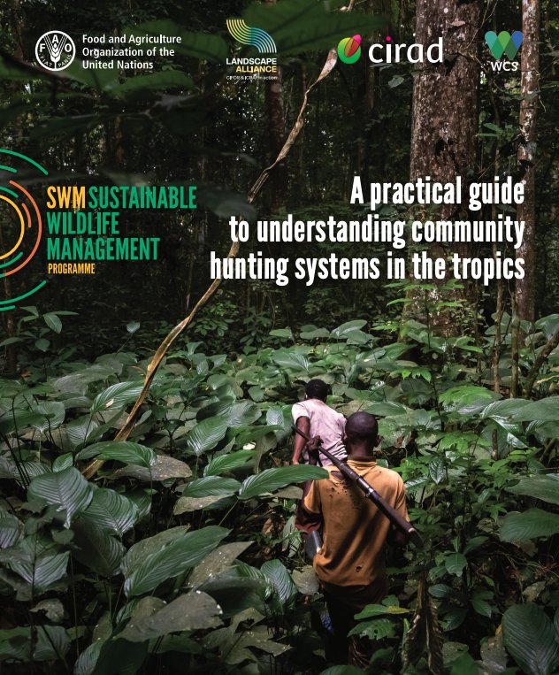 TheLandAlliance's tweet photo. How can communities protect wildlife while also meeting food & livelihood needs?
This practical guide explores community hunting systems in the tropics & what needs to be understood to support sustainable wildlife management.
Download:🔗 https://t.co/DppHfSRzM2
#SWMProgramme https://t.co/k8RBD3VPGg