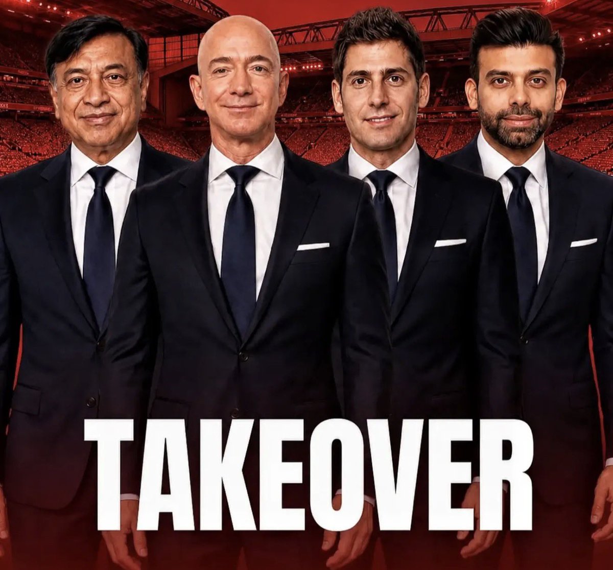 sanosamachar's tweet photo. A consortium including billionaire Jeff Bezos has advanced its talks to buy about a 30-33% stake in Liverpool.

The consortium is led by Amit Bhatia who is the son-in-law of Indian Billionaire Lakshmi Mittal and the group also includes Facebook co-founder Eduardo Saverin. https://t.co/2bjn7GNaEa