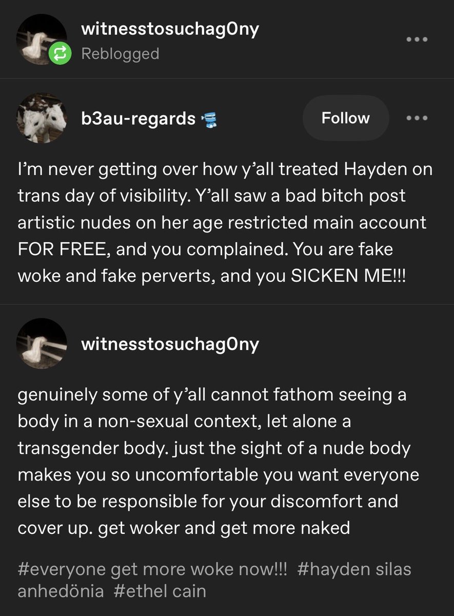 thepulldrone's tweet photo. stop puritanical thinking now. I’m tired of yall and I’m tired of hearing you complain about openly expressed sexuality or nudity https://t.co/nH6utEgFPg