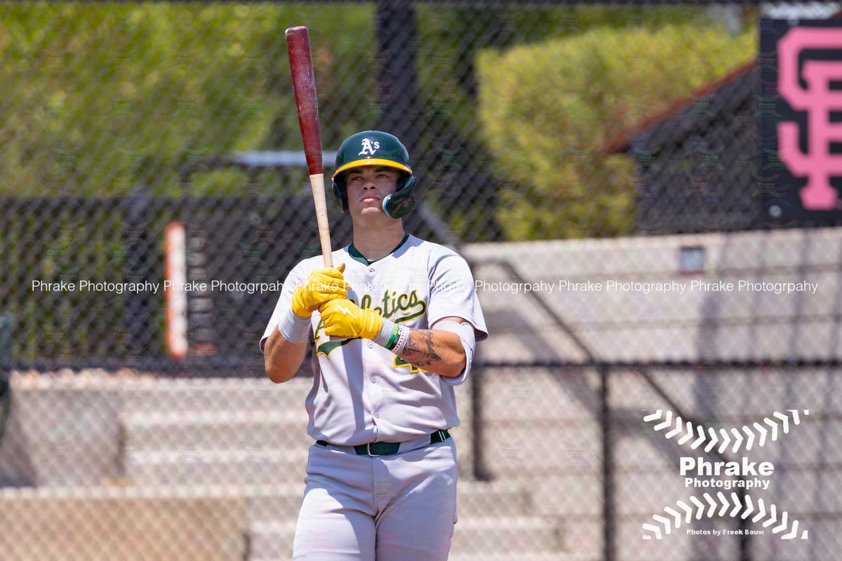 phrakephoto's tweet photo. James Whitman (48) A's UDFA 2026 @jwhitman2022 @biolabaseball #athletics #Atléticos #oaklandas #drumtogether #oaklandathletics #LosAtléticos #rootedinoakland #BabyAs @AthleticsFarm
#goas #greenandgold #thegreenandgold https://t.co/3Q3A4jVYsh