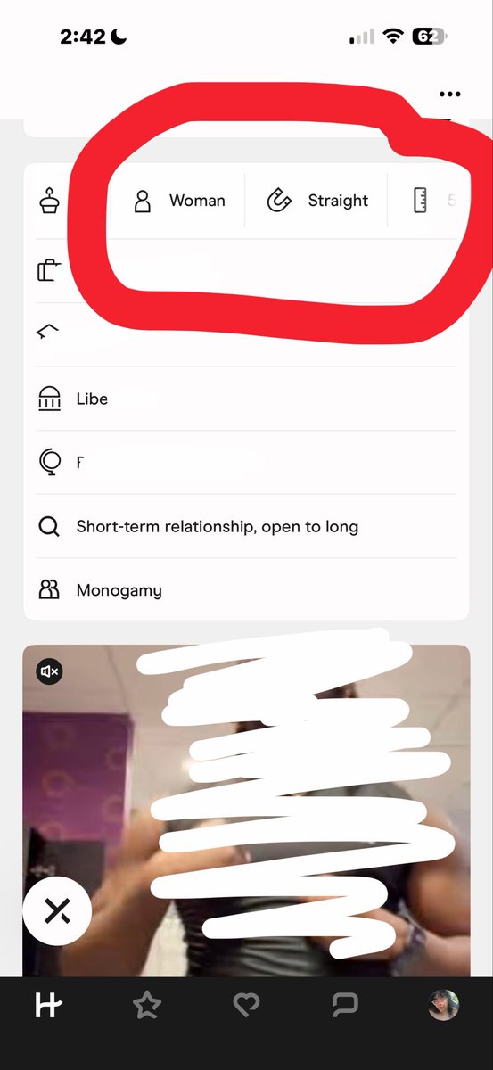 gracinsdeath's tweet photo. here’s some more profiles i screenshotted as proof. my point is, this isn’t just an accident. this is a raging problem that men do on purpose. it makes hinge NOT SAFE for queer women who are trying to meet other queer women. https://t.co/Bw218xcf3R