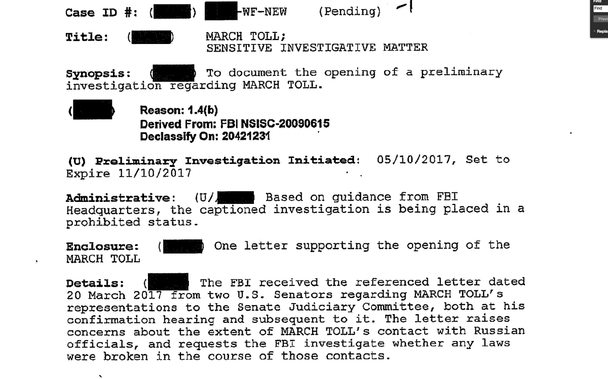 jsolomonReports's tweet photo. Like Oxferd Comma, the March Toll probe relied on flimsy evidence: a letter from two Democrat senators that was weeks old and a story from the left-leaning Huffington Post. https://t.co/UjAhqX00Xr