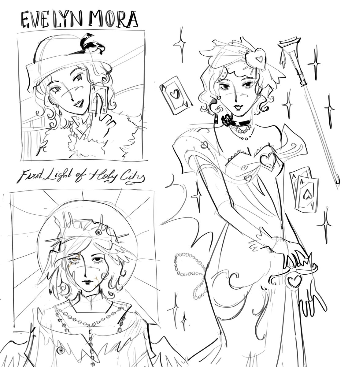 lucaballs_'s tweet photo. my full evelyn mora doodle page :3 https://t.co/4KD7zpXZPi