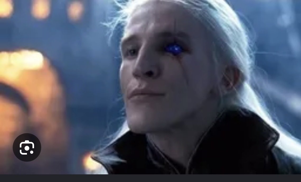 DFWCanadian's tweet photo. @NeuronX1905 I think the Night King is Aemond Targaryen from House of the Dragon. https://t.co/mPuUySCid4