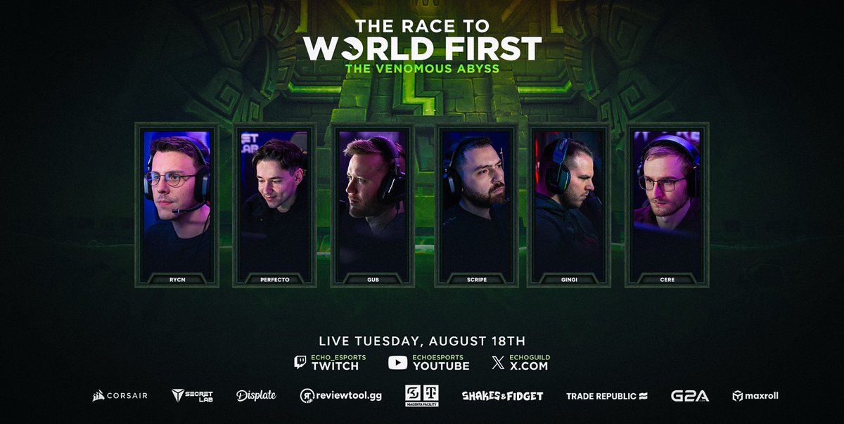 EchoGuild's tweet photo. The first of our warriors called to break the venomous venue curse 🐍👊 https://t.co/Dy52amRrC6