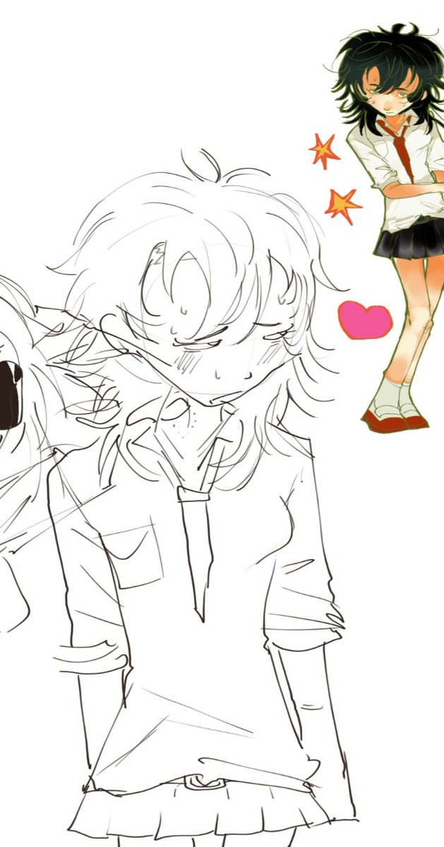 Youmeanfun's tweet photo. Testing something, I've given up on the last art pic, lol. Anyway, more Fem Fujisaki!!💚( ´ ▽ ` )ﾉ and male too. I'm planning to try out a new style but It will take a while to learn it
#fujisakitooru #ybc https://t.co/M7tHKP3fPW