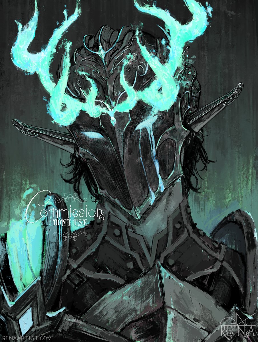 RenaArtist's tweet photo. Spectazma - sketch comm 🗡️ 
#VGenComm #artwork #sketch https://t.co/c8YQT9TIaR