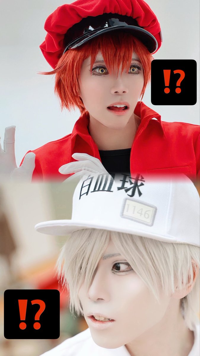 HYBS_anime_0214's tweet photo. ⚠︎ cos / コスプレ
紅白でビックリしてみた笑
※同一人物

#はたらく細胞コスプレ #はやcos https://t.co/cAcqvvbZVm