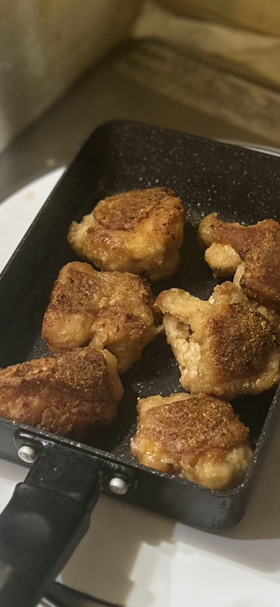 TWNURAK's tweet photo. 四毒抜きの鶏の唐揚げは揚げません

【焼く】　1択　　

食感は確かに揚げたのに比べれば弱いけど
充分美味しいです

ナンモカンモ便利になりすぎて、大切な物事見失ってるような気がしますよ色々

ご自愛くださいね

#おうちごはん　#四毒抜き　#鶏の唐揚げ https://t.co/UndzODZ5W8