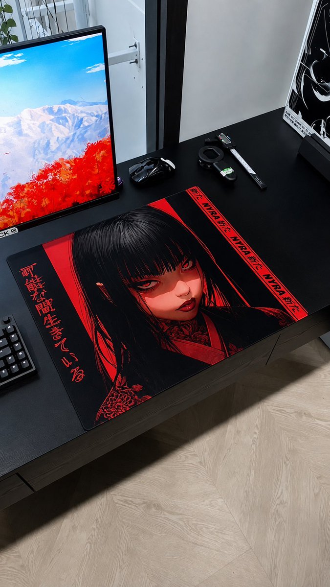 A_R_E_S_Aim's tweet photo. It‘s not my birthday month but I have yet another giveaway for you!

@NYRABYCORAZON was so kind to sponsor one Born in the Blood glass mousepad for you!

Follow @NYRABYCORAZON and @A_R_E_S_Aim, like, repost and tag 2 friends to participate

🏆 1 Winner
🗓️14 Days
🌎 Worldwide

Giveaway ends on 24th of August!

Good luck everyone 🍀

Bot and giveaway accounts are to be excluded from the winners pool!