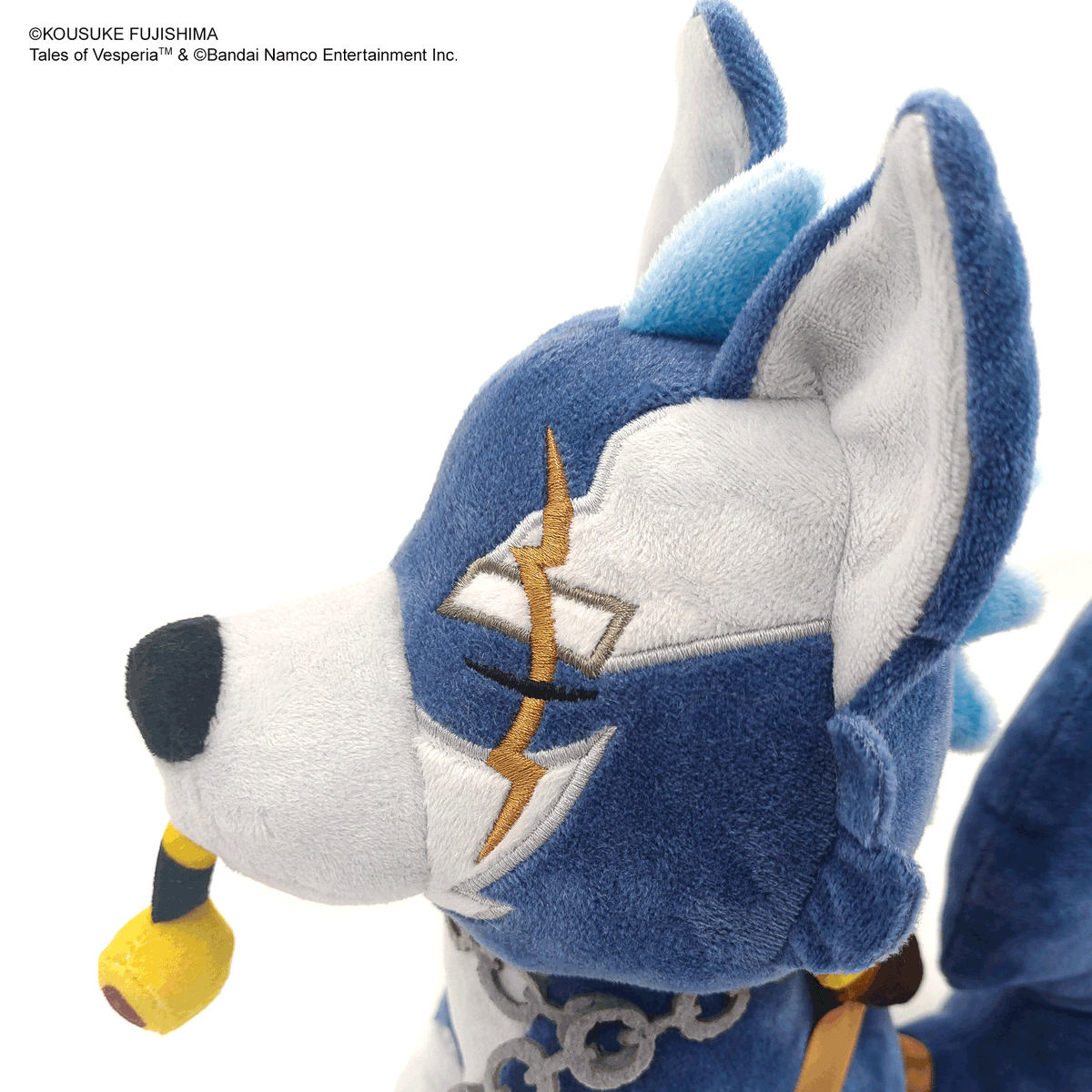 BandaiNamcoUS's tweet photo. Let out a big AWROO and bring home this legendary canine companion!
The Tales of Vesperia Deluxe Repede Plushie is soft with a detailed design that includes his signature teal eye, facial marks, pipe and chain collar!
Available for pre-order now: https://t.co/RLS2nZnMHH https://t.co/G5y9oefF7S