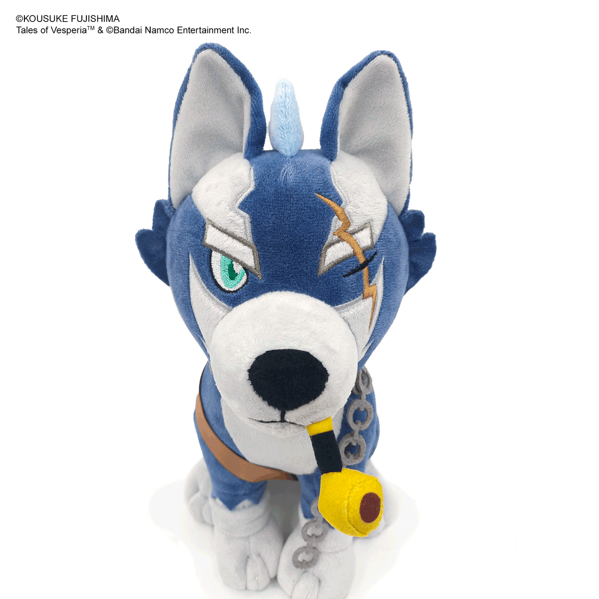 BandaiNamcoUS's tweet photo. Let out a big AWROO and bring home this legendary canine companion!
The Tales of Vesperia Deluxe Repede Plushie is soft with a detailed design that includes his signature teal eye, facial marks, pipe and chain collar!
Available for pre-order now: https://t.co/RLS2nZnMHH https://t.co/G5y9oefF7S