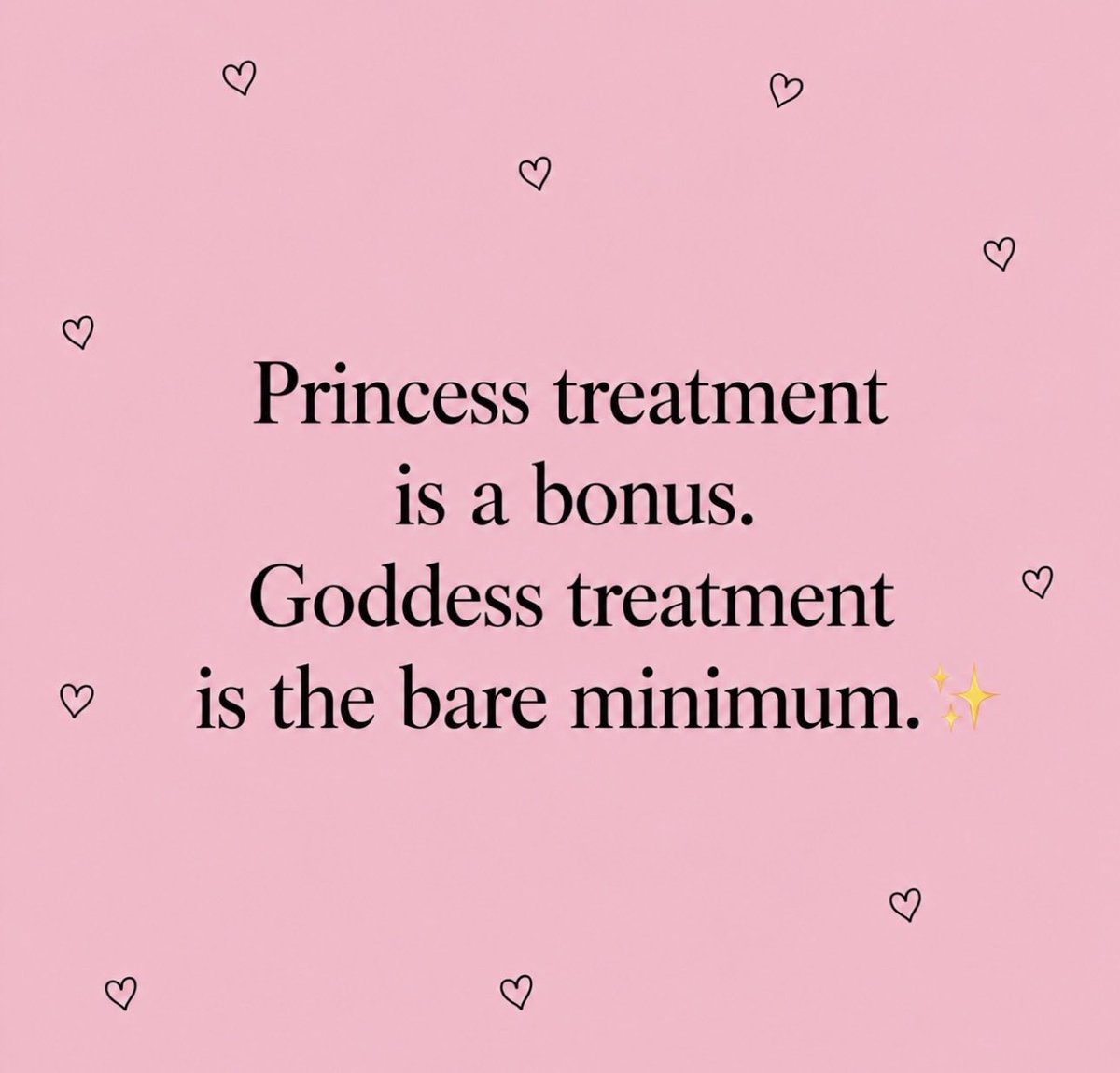 thelovergyalie's tweet photo. Goddess treatment only, nothing less ✨👑💕 https://t.co/CREqtinykx