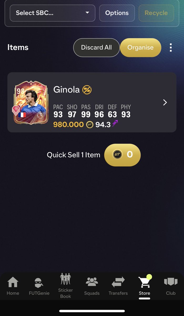 LinkJMn's tweet photo. @TradingEi The 94+ packs bro keep believing https://t.co/yEqlMtj9AQ