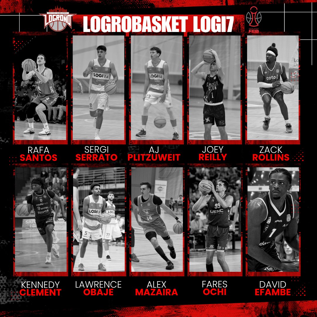 LogroBasketClub's tweet photo. Ellos ya forman parte de la familia blanquirroja, ahora faltas tú.

Si no quieres perderte en acción al LogroBasket Logi7 esta temporada, no dejes pasar el tiempo y abónate.

Todos los partidos de #SegundaFEB y #CopaEspañaFEB en Lobete a un solo clic.

✍️
https://t.co/VfyPpuiL7V https://t.co/mEcZZHlRWg