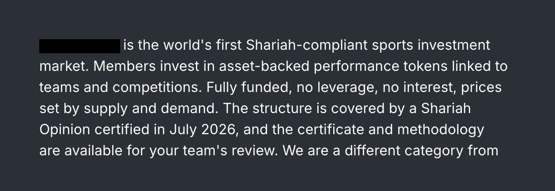 SaadMalik's tweet photo. We got "Shariah-compliant" sports betting before GTA 6 https://t.co/Zf85Q9VfxP