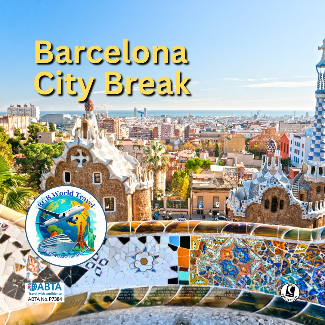 BGWTEM2024's tweet photo. 🌞🌇 Barcelona City Break ✈️🌞
View our Facebook page https://t.co/gW7u6iqvam for more info or 📲07762480710
#bgbworldtravel #travel #instatravel #travelphotography #holiday #explore #travelagent #independenttravelagent #barcelona #citybreak #citybreakdeals #CityBreakEurope https://t.co/08bB91jQHB