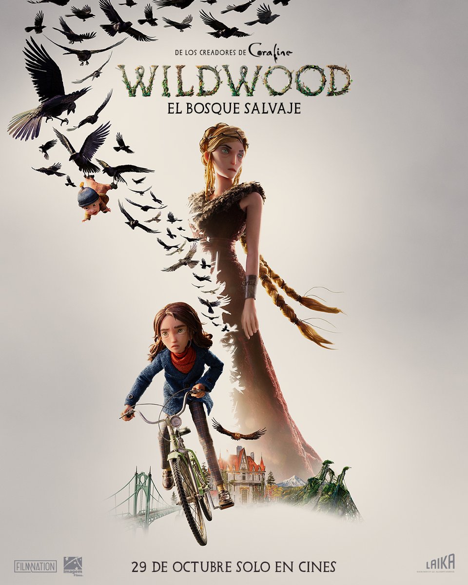 Cinepolis's tweet photo. ¿Amas #Coraline? Sí o sí entonces debes ver #Wildwood: El BosqueSalvaje. ¡Te prometo que la amarás! 😎🌳✨ Etiqueta a tu +1 para verla. https://t.co/2cU6dy2VEn