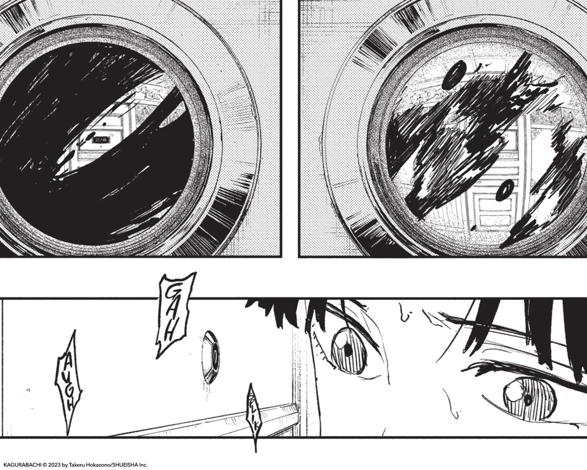 VIZMedia's tweet photo. Housekeeping is so efficient these days (via Kagurabachi, Vol. 8) https://t.co/xHRMbIhiLD