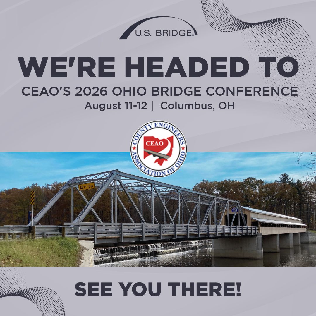 usbridge's tweet photo. Weβre going to the 2026 Ohio Bridge Conference! π
Join U.S. Bridge in Columbus, Aug 11β12 to connect with Ohio bridge professionals and shape the future of bridges.
See you at the Hilton Polaris!
#USBridge #OhioBridgeConference #BridgeEngineering #BuiltToConnect https://t.co/urhuCtEuK4